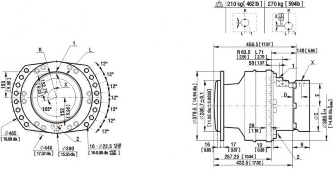 Shipco Ms25 Installation Reference: Poclain Ms25 Slow Speed Hydraulic Motors Compact Volume And Easy