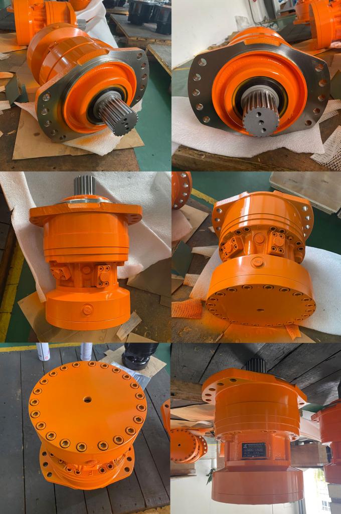 31.5Mpa Axial Piston Hydraulic Motor With Multi Disc Brake
