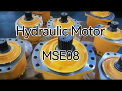 MS08 MSE08 Axial Piston Hydraulic Motor Wheel / Spline Shaft / Key Shaft