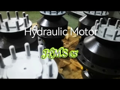 Ms05 Mse05 Hydraulic Piston Motor Wheel / Shaft Double / Single Speed For Skid Steer