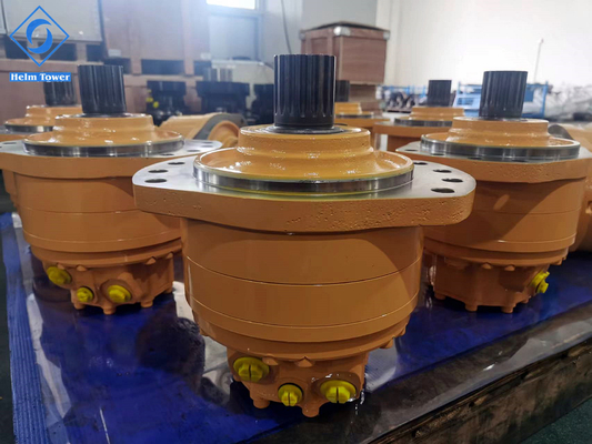 Poclain High Torque Motor Maximum Torque 3490 N.m Rated Speed 63-100 R/min ISO 9001 Certified