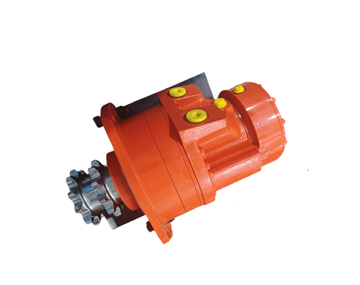 Heavy Duty Cast Iron 100-125r/min Hydraulic Piston Motor with Customized Color