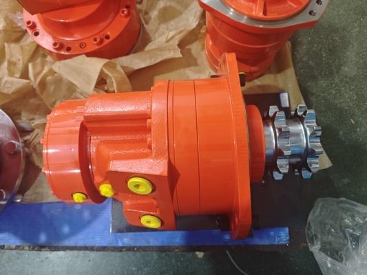 Heavy Duty Cast Iron 100-125r/min Hydraulic Piston Motor with Customized Color