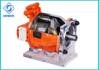 Construction Machinery Hydraulic Piston Pump High Speed With Two Drainage Ports